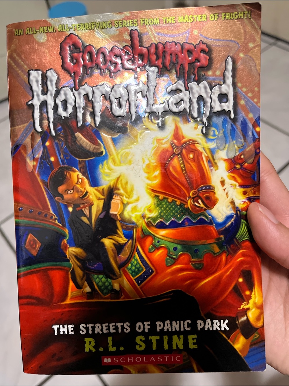 Goosebumps:HorrorLand -The Streets of Panic Park by R.L. Stine